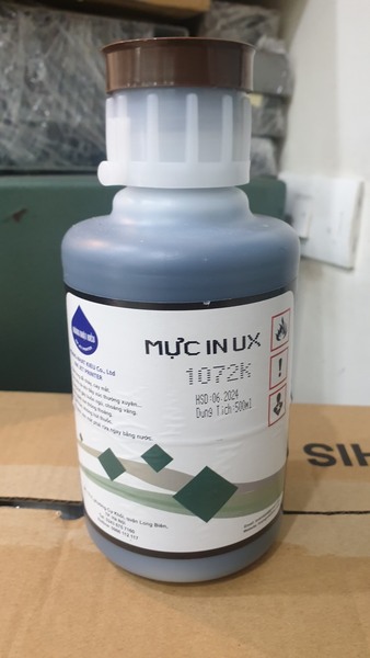 Mực in UX 1072K - Mực In Công Nghiệp Hoàng Nhật Kiều - Công Ty TNHH Thương Mại Dịch Vụ Và kỹ Thuật Hoàng Nhật Kiều